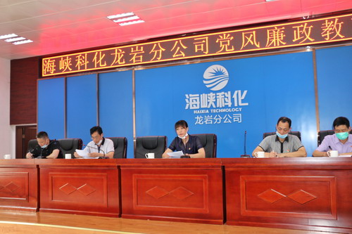 张力燕：龙岩分公司党委书记、总经理陈志华在会上传达上级文件精神_调整大小.jpg