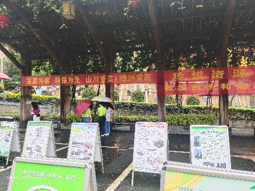 永安双华公司黄业英：环境日宣传展览现场~1.jpg