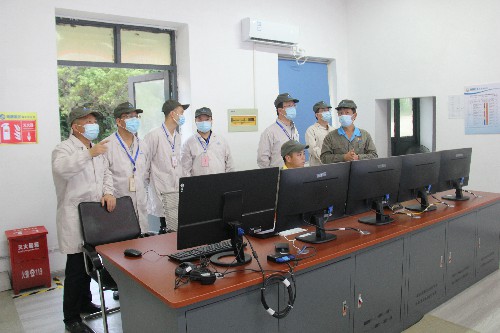 福安分公司胡廷淦：图�?�?2日福安市副市长姚正水一行到生产现场检查指导~1.jpg