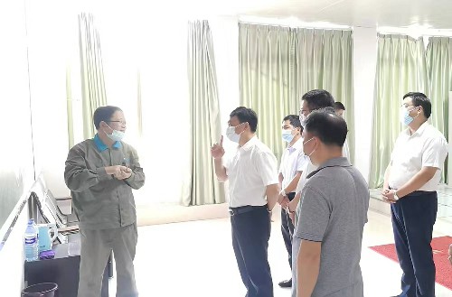 龙岩分公�?丁海�?龙岩市副市长陈荣水赴龙岩分公司检查指导~1.jpg