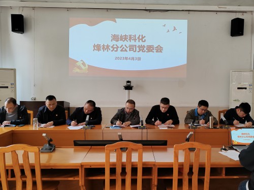 烽林连珂莹：海峡科化烽林分公司党委及时传达学习习近平在二十届中央政治局第四次集体学习时的重要讲话等精神.jpg